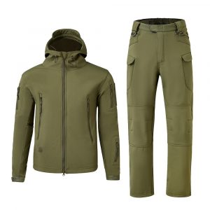 Green Soft Shell Suits