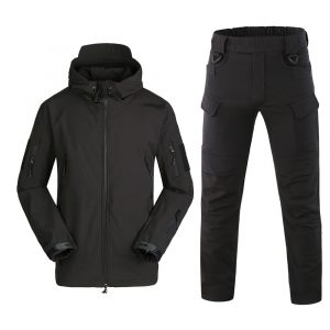 Black Soft Shell Suits