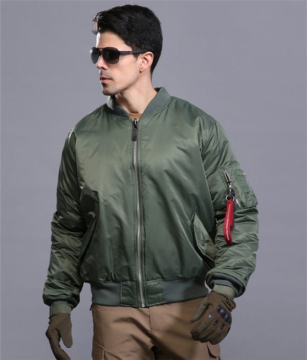 ESDY 3-Colors MA1 US Bomber Jacket Both Sides Wearing Men’s Tactical ...