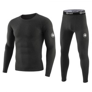 Dark Gray Thermal Udnerwear Set