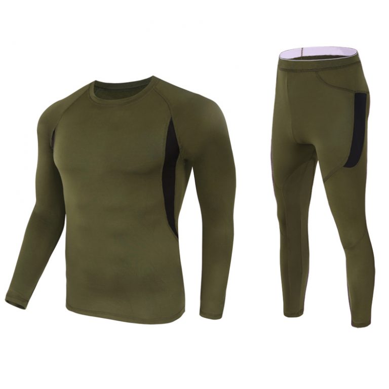 ESDY Outdoor Sports Military Long Johns Tactical Thermal Seamless ...